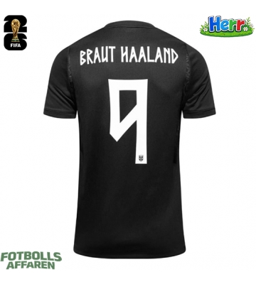 Norge Erling Haaland #9 Bortatröja VM 2026 Kortärmad